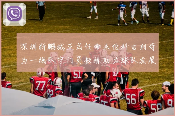 深圳新鹏城正式任命米伦科吉利奇为一线队守门员教练助力球队发展